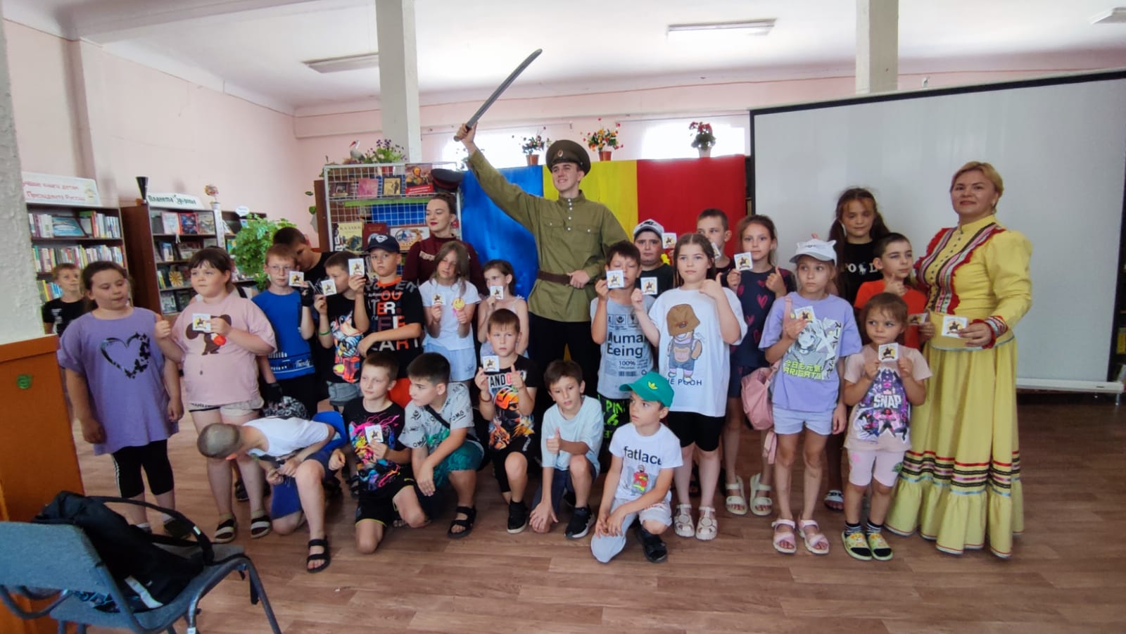 Фото 1. 09.07.2024 Игровая программа Казачьи игры и забавы. ДБ