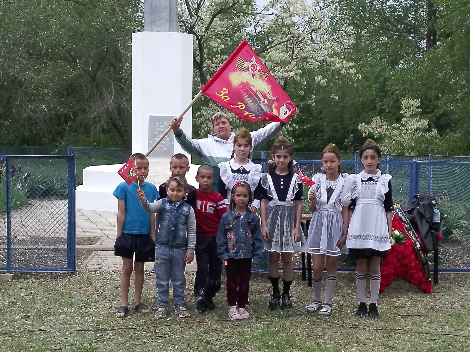 Фото 1. 08.05.2024 Урок мужества Ваш подвиг жив не повторим и вечен в Майкопском отделе