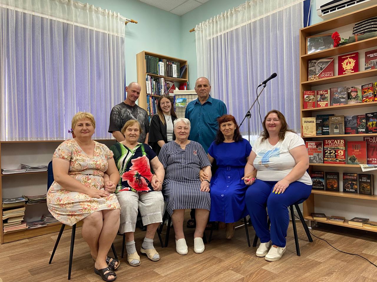 Фото. 29.06.2024 Открытый микрофон Мгновенья поэтической строки. ЦБ